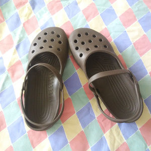 Crocs Mary Jane Sling Back SZ 10